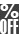 %