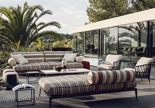 Nuovo sistema di sedute Ribes di B&B Italia Outdoor